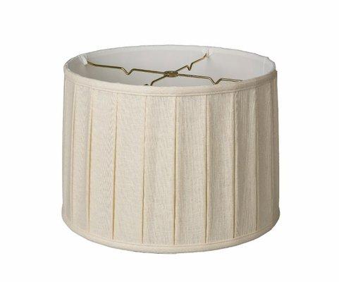 LINEN RETRO DRUM WIDE BOX PLEAT