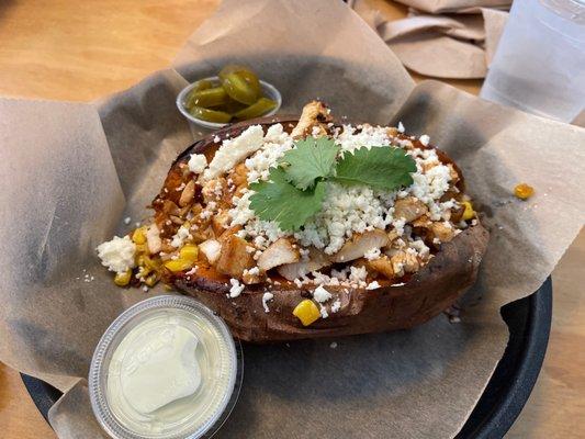 Sweet potato chicken