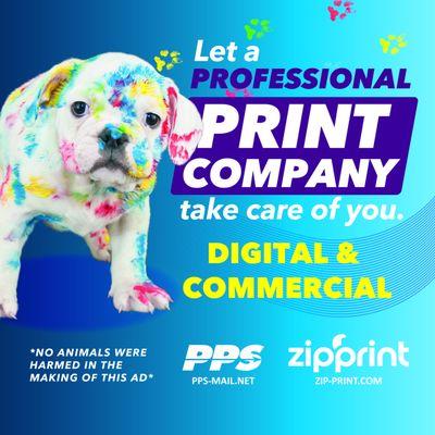 Let PPS / Zip Print take care of all your design, print and mail needs!