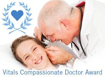 Vitals.com Compassionate Doctor Recognition Awarded in 2010, 2013, and 2014