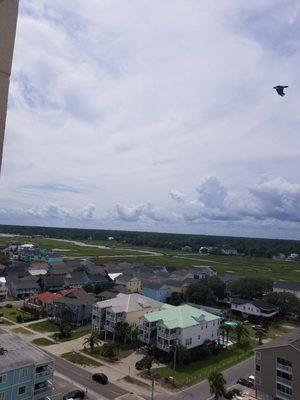 View from the front door. Murrells inlet