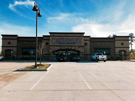 Cavender's Store Front