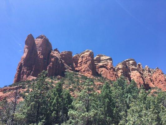 behind Coffeepot Rock Sedona