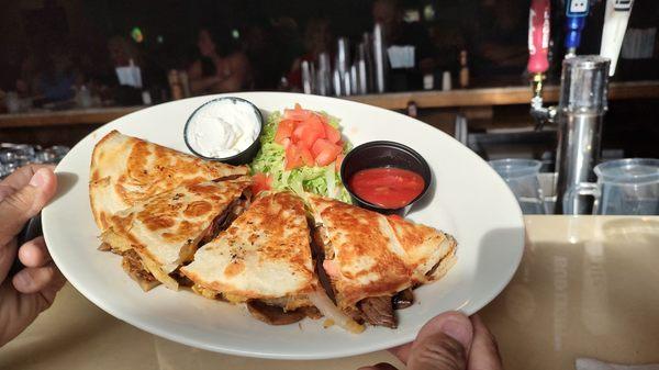 Steak quesadilla soo good!