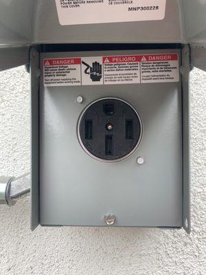 240 volt outlet