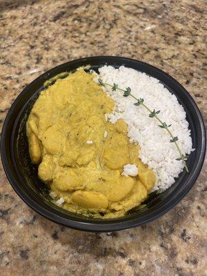 Butter Bean Curry (grab & go) $12