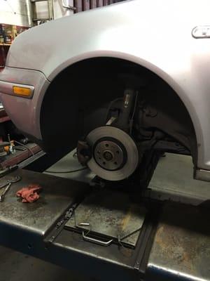 New brakes going on