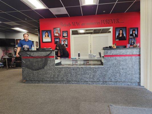 Now & Forever Studios -  front desk