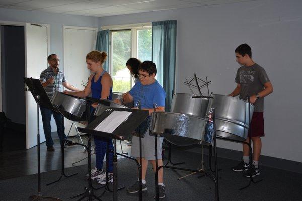 Middle School Steel Drum Lessons