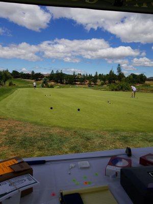 Gorgeous day at the Golf Course