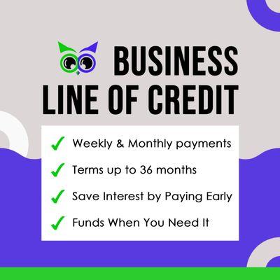 Business Lines of Credit for any situation.