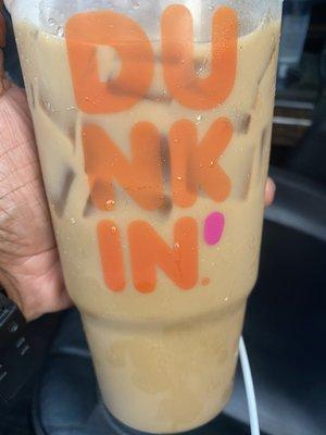 Smoked Vanilla Iced Latte