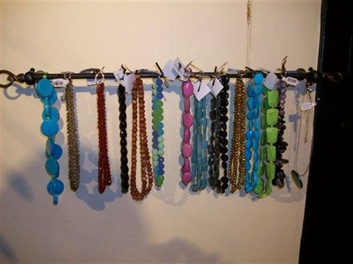 A variety of necklaces