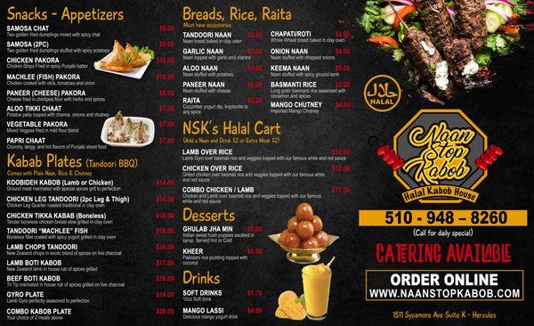 New Menu