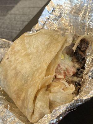 Grilled Steak Burrito