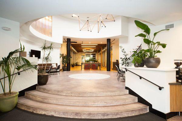 Atrium + Main Hall - looking towards State St.