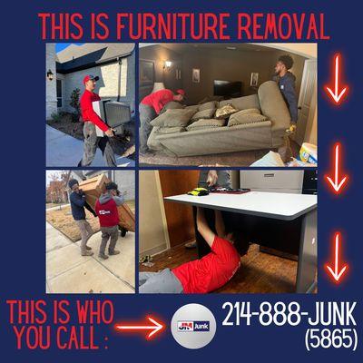 JM Junk Removers will take care of your furniture removal Forney, and save you the heavy lifting! Call today or go to www.jmjunkremovers.com