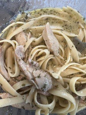 This was their "chicken Alfredo." Yelp won't let me add much more