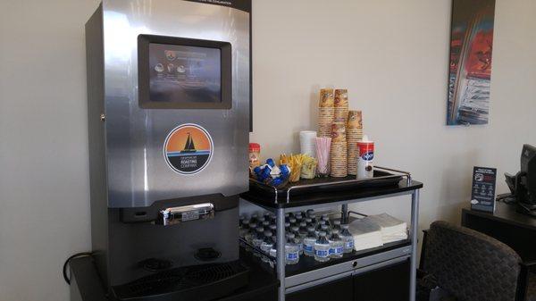 Our New Coffee and Beverage Center