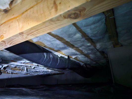 Finally, floor insulation that matches the depth of the floor joist. How would you know any different?