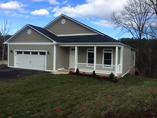 Custom home in Emerald Bay at Smith Mountain Lake.