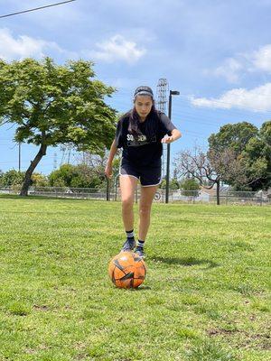 Soccer training