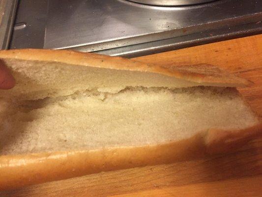 they dont know how cut a bread