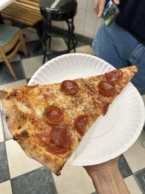 Pepperoni pizza