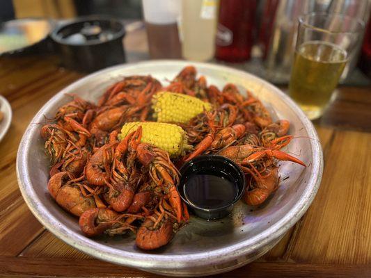 Crawfish by the pound