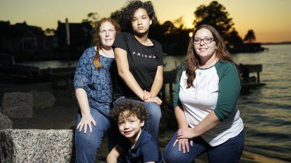 Family Portrait Photography by the Sunset