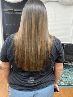 Soft balayage