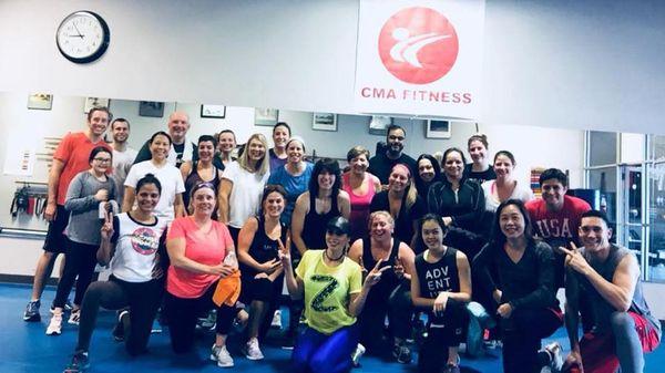 Saturday Specialty Class - Zumba group photo