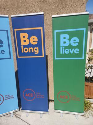 Retractable Banner Stands are great for any event!