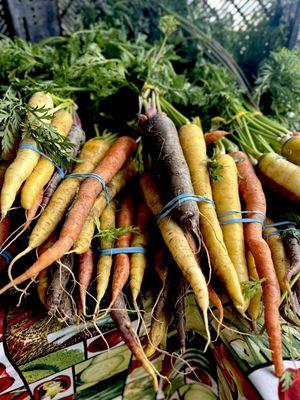 Colorful carrots