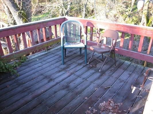 The Balcony of the Barn Bungalow