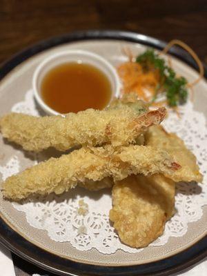 TA3. Shrimp and Vegetable Tempura