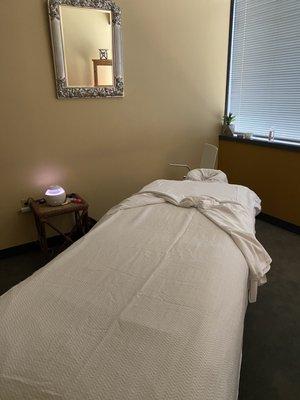 Massage room.