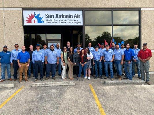 San Antonio Air team, August 2022