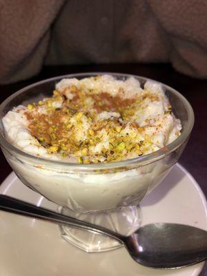 Rice pudding