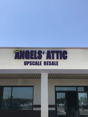 New Angels' Attic location: 1250 William D Tate Ave in Grapevine Towne Center