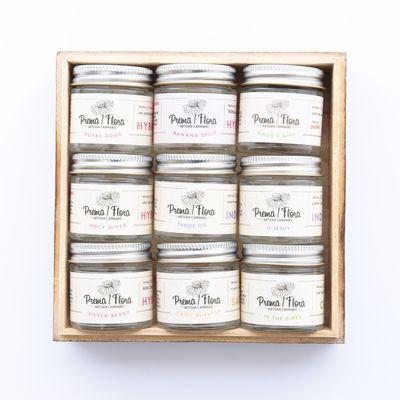 Nine Gram Sampler (includes nine one-gram jars, $99)