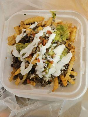 Carne asada fries