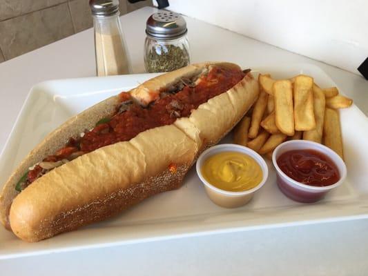 Cheesesteak platter