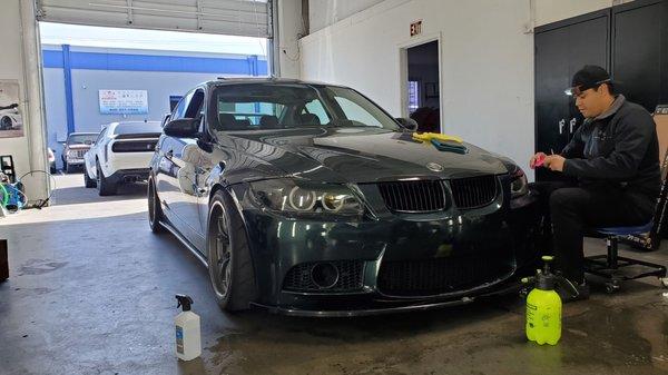 Matt making my headlights look brand new again