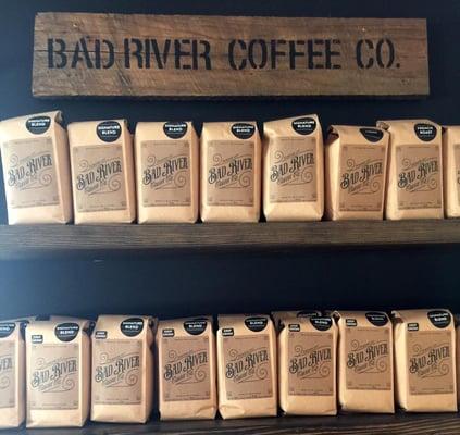 Proudly serving freshly-roasted Bad River Coffee Co. coffee. Sourced from the finest beans around the world.