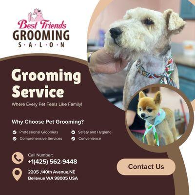 Book your grooming appointment!