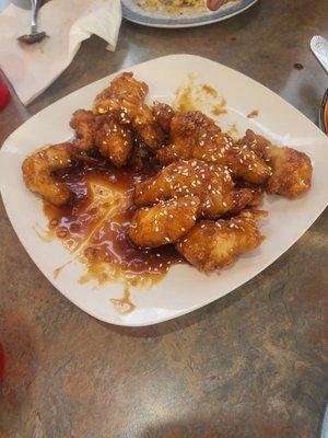 Sesame chicken