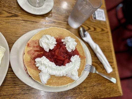 Pancakes with Vampire face :)