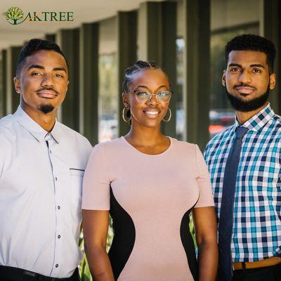 Oak Tree Staff: Andrew, Melissa and Alex