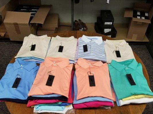 Fairway and Greene polos